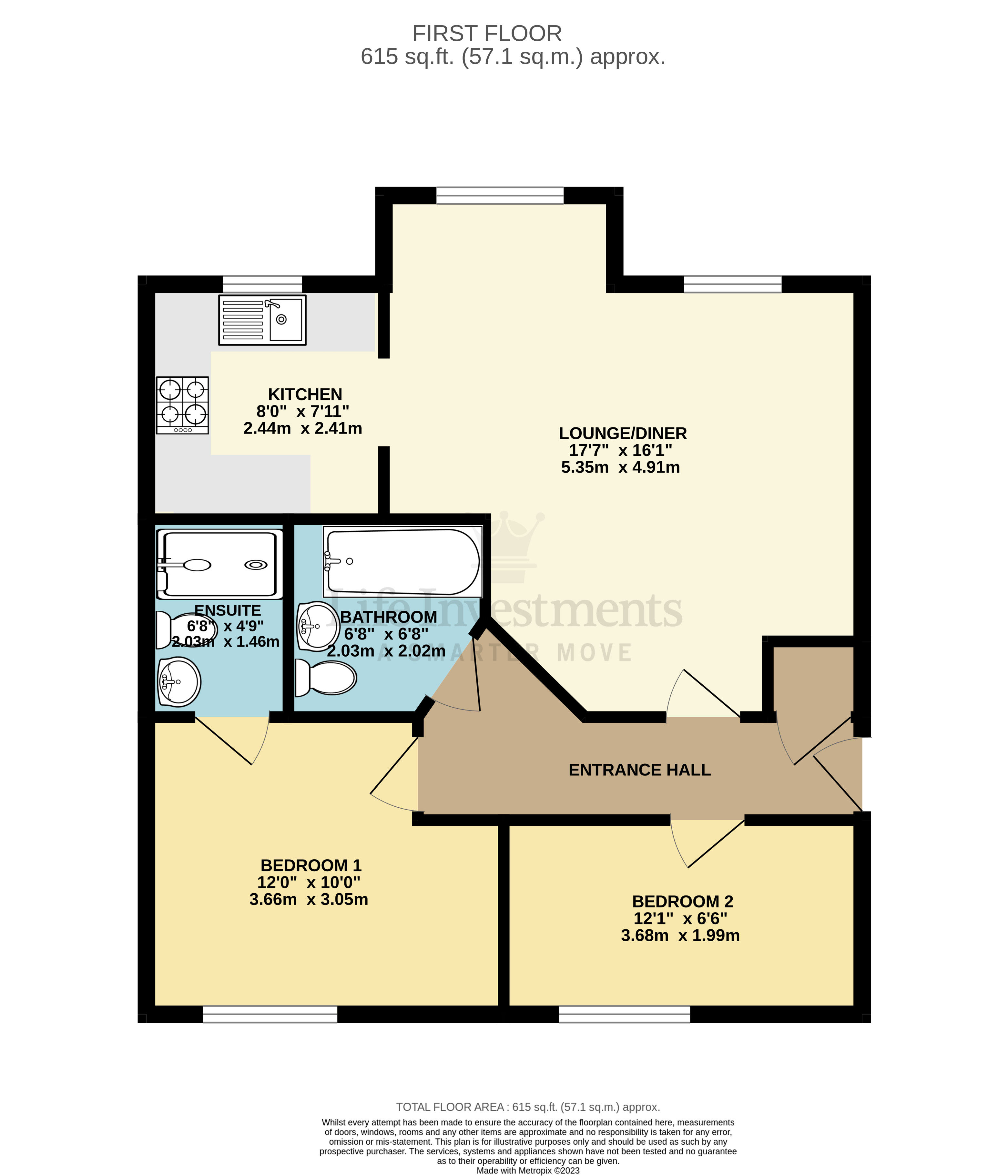 Floorplans For Brodie Close, Rugby