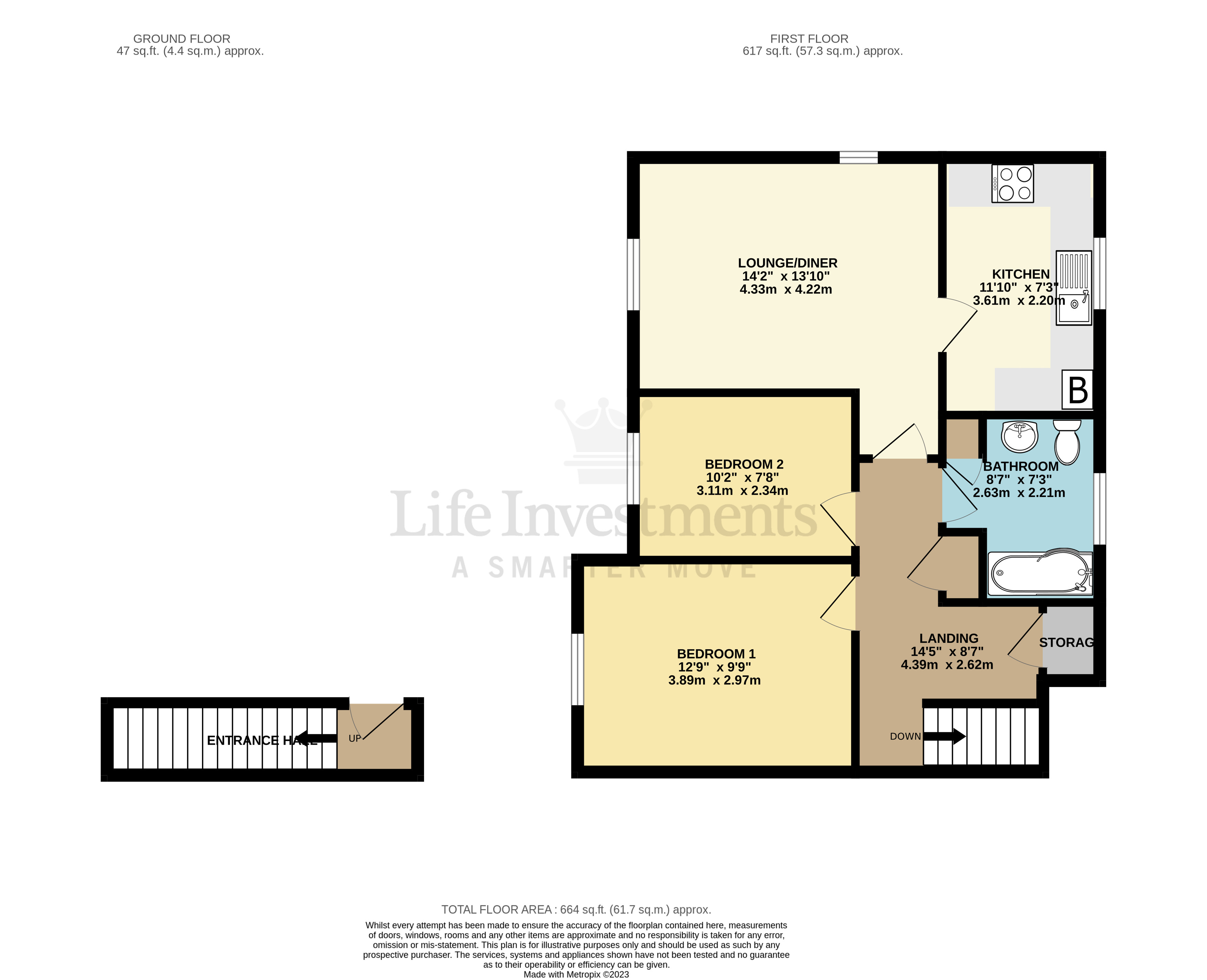 Floorplans For Villers Court, Blaby, Leicester