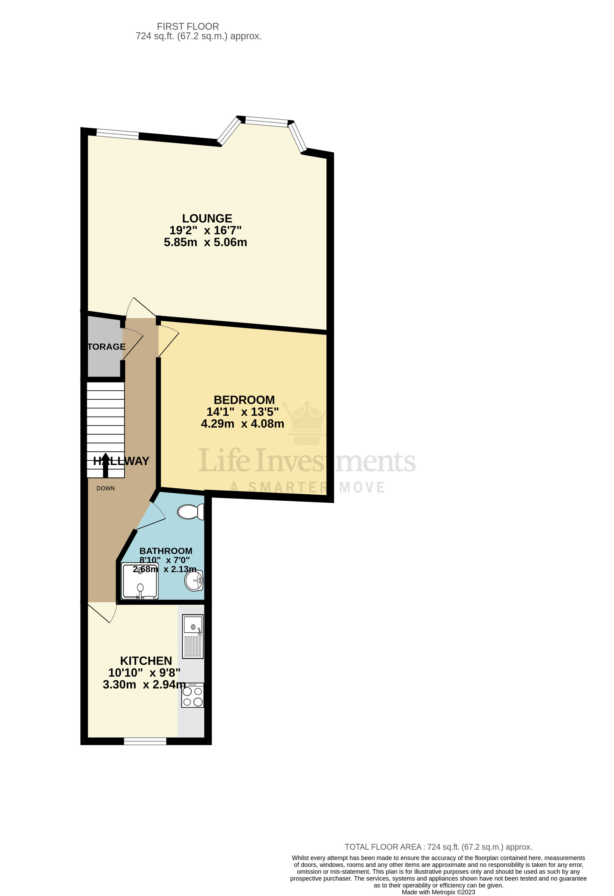 Floorplans For Regent Street, Rugby