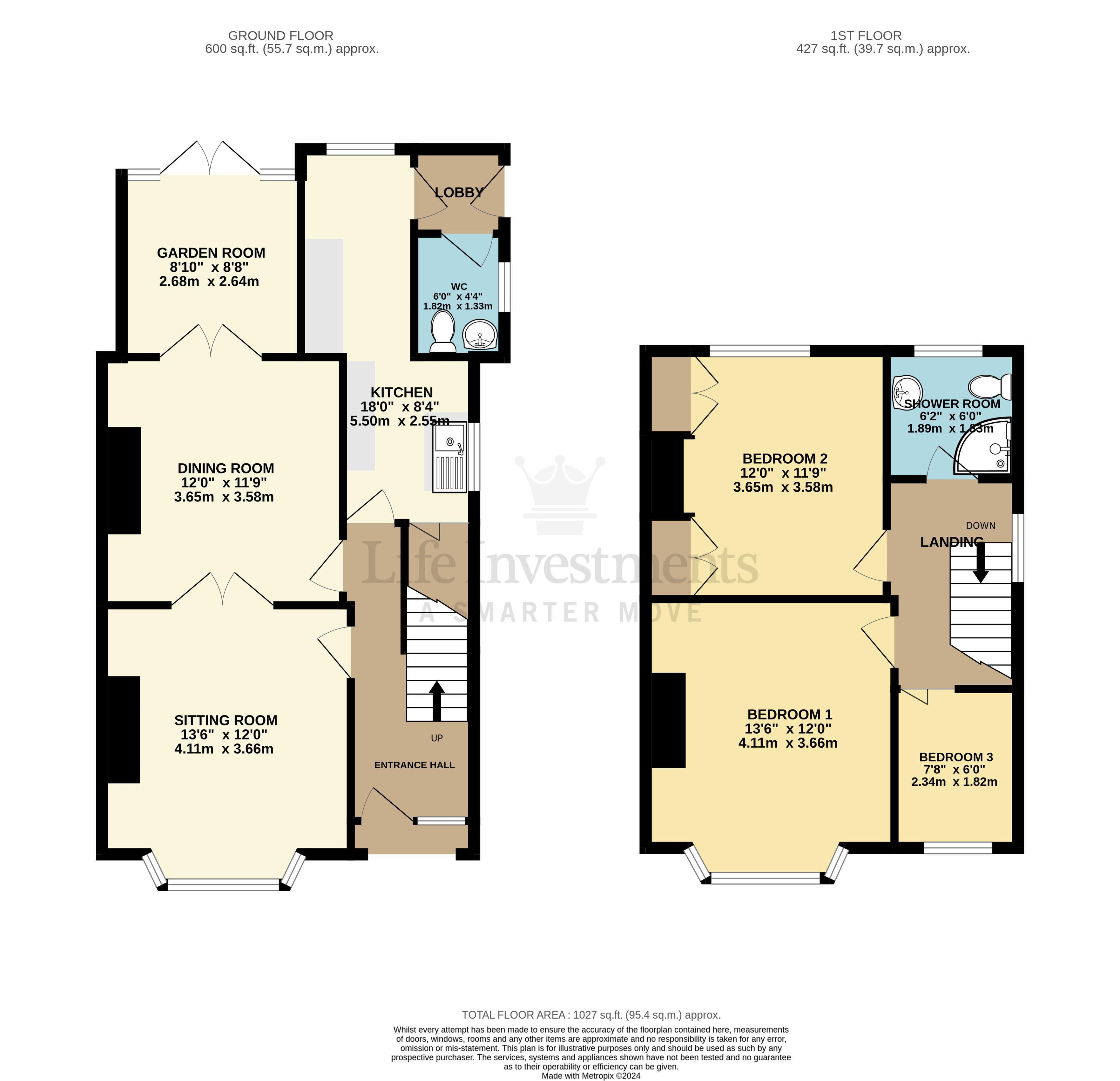 Floorplans For Eastlands Road, Rugby