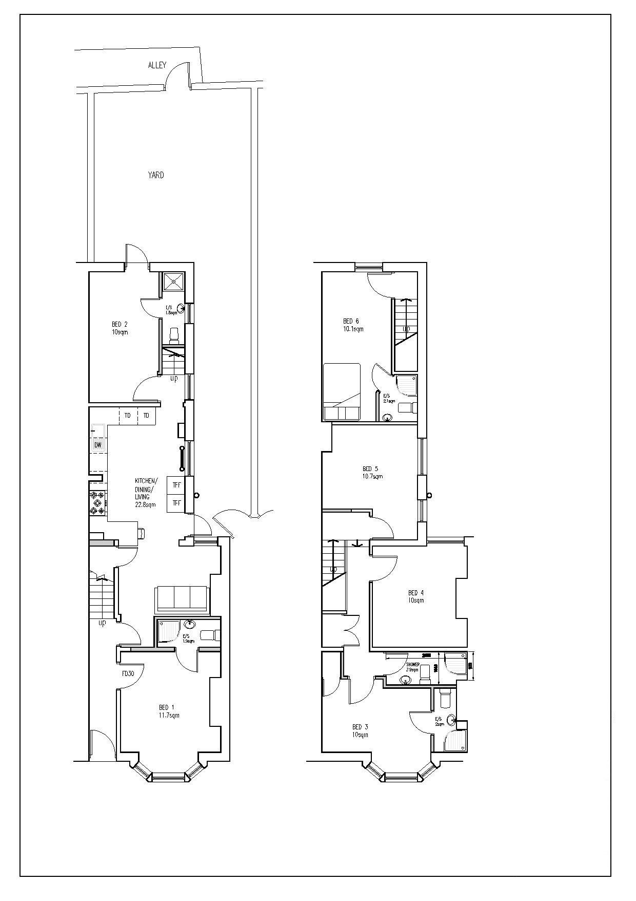 Floorplans For 40 Windsor Street, Rugby