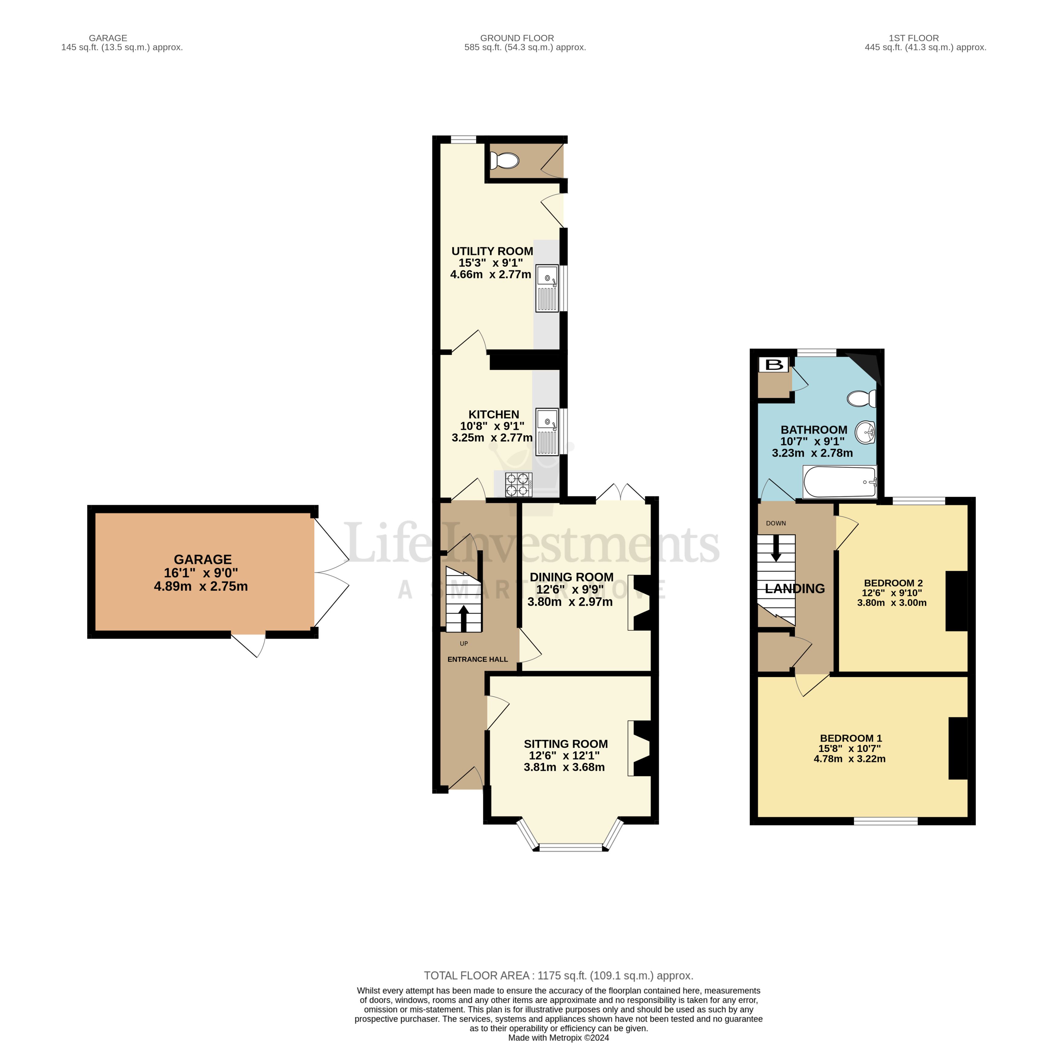 Floorplans For Murray Road, Rugby