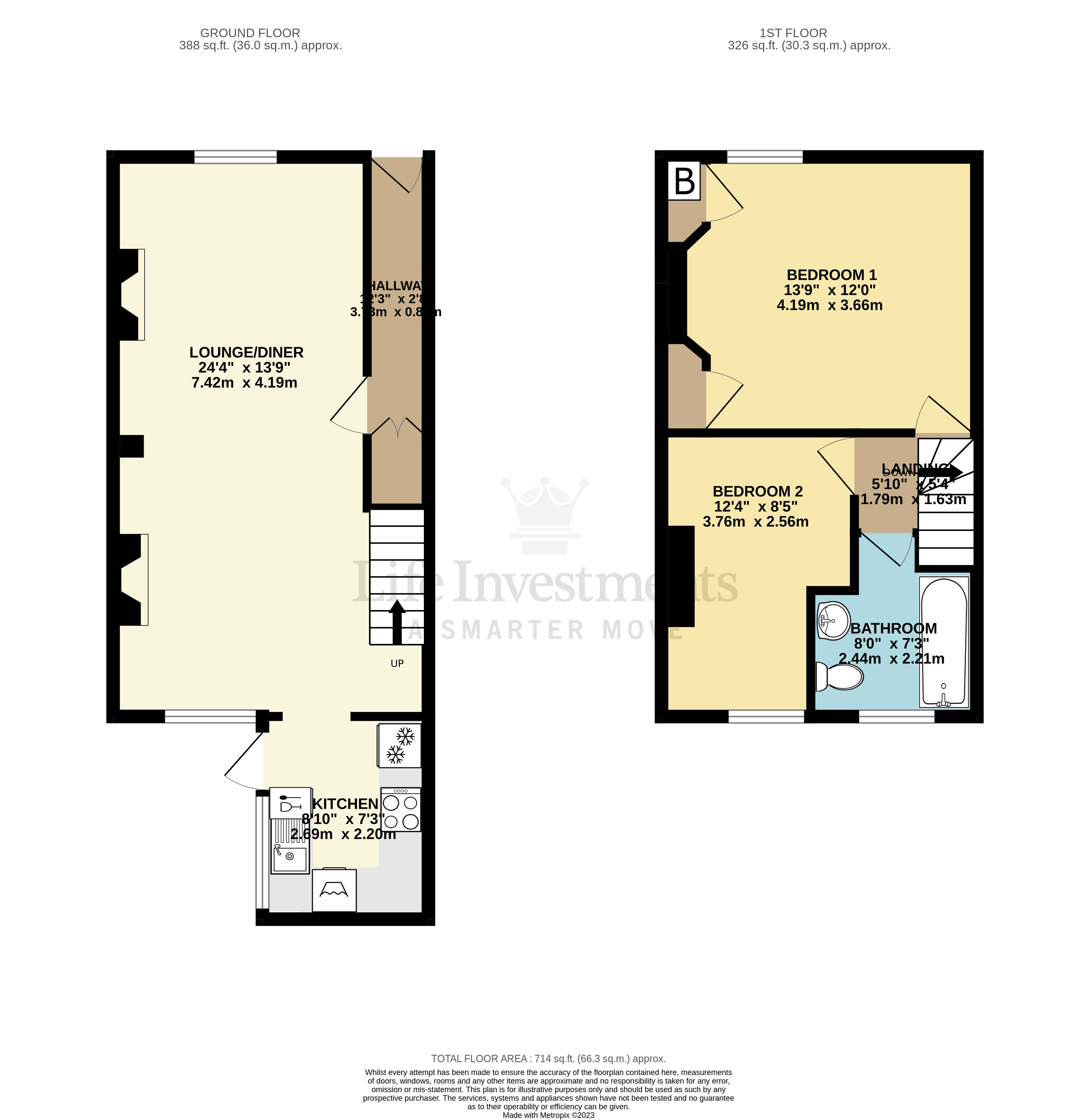 Floorplans For Hill Street, Rugby