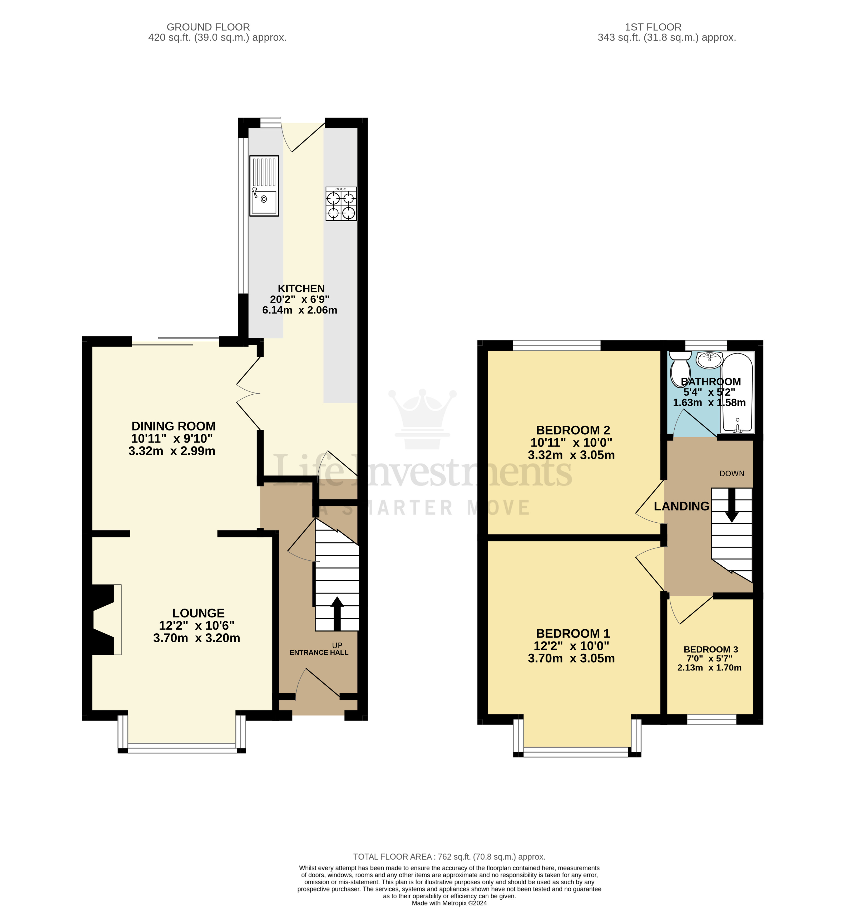Floorplans For St. Austell Road, Coventry