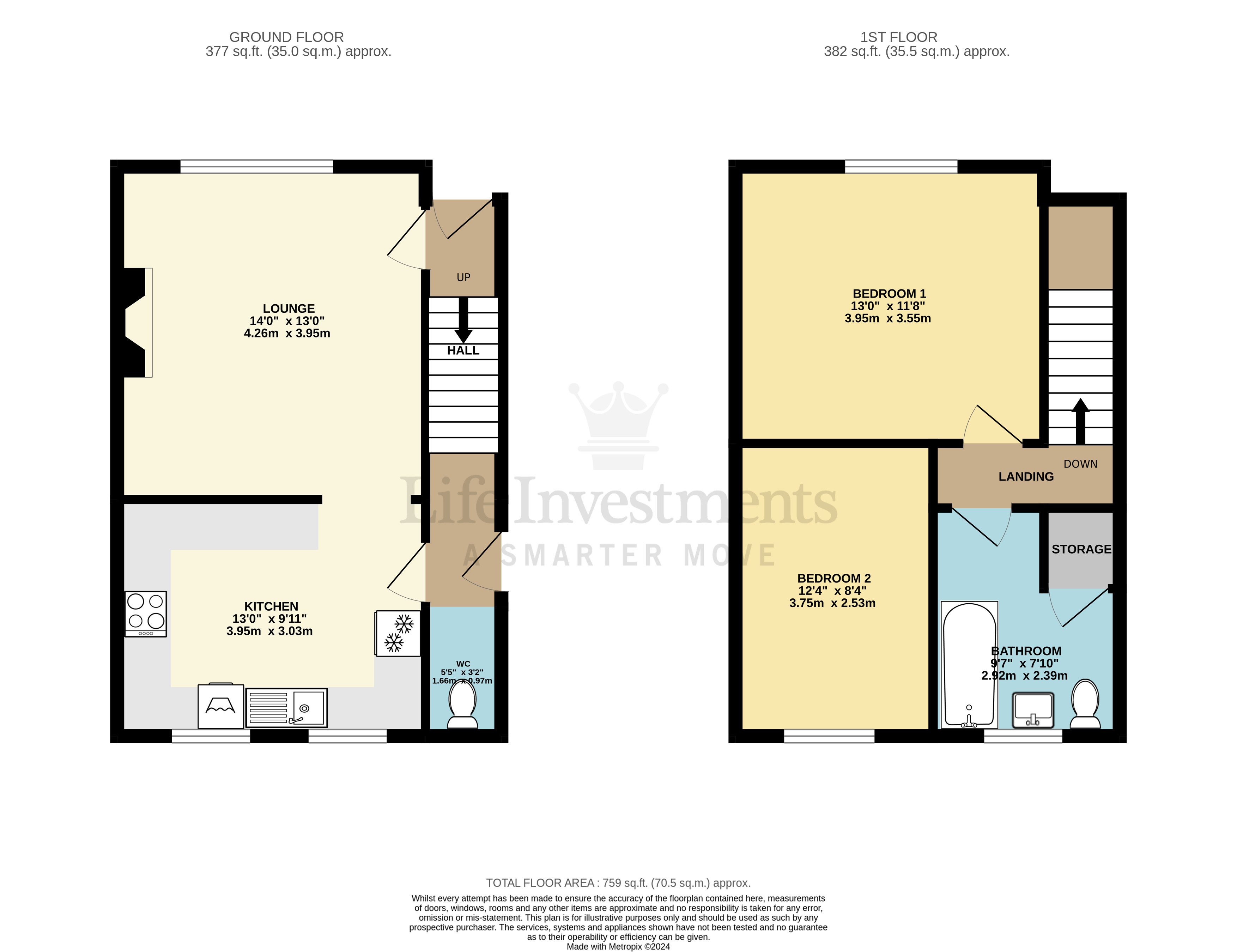 Floorplans For Main Street, Willoughby, Rugby