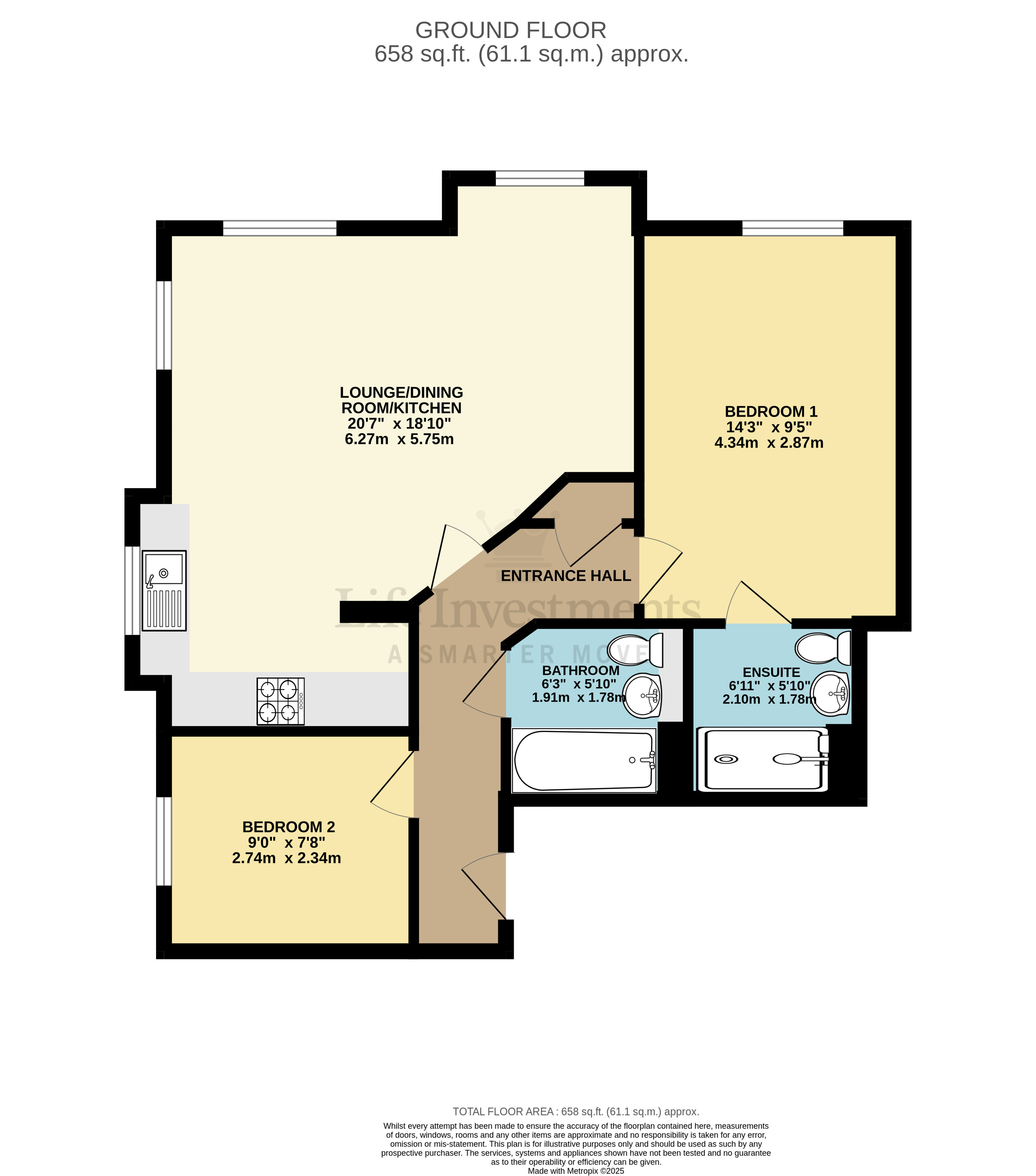 Floorplans For Brodie Close, Rugby