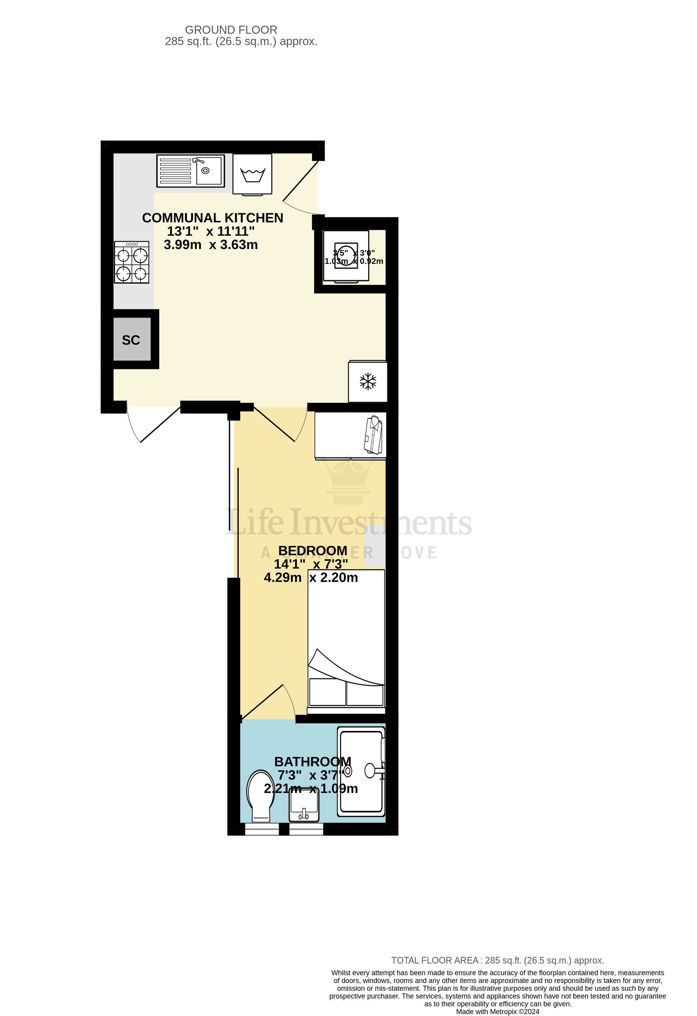 Floorplans For Oxford Street, Rugby