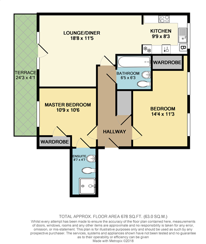 Floorplans For Parish End, Leamington Spa