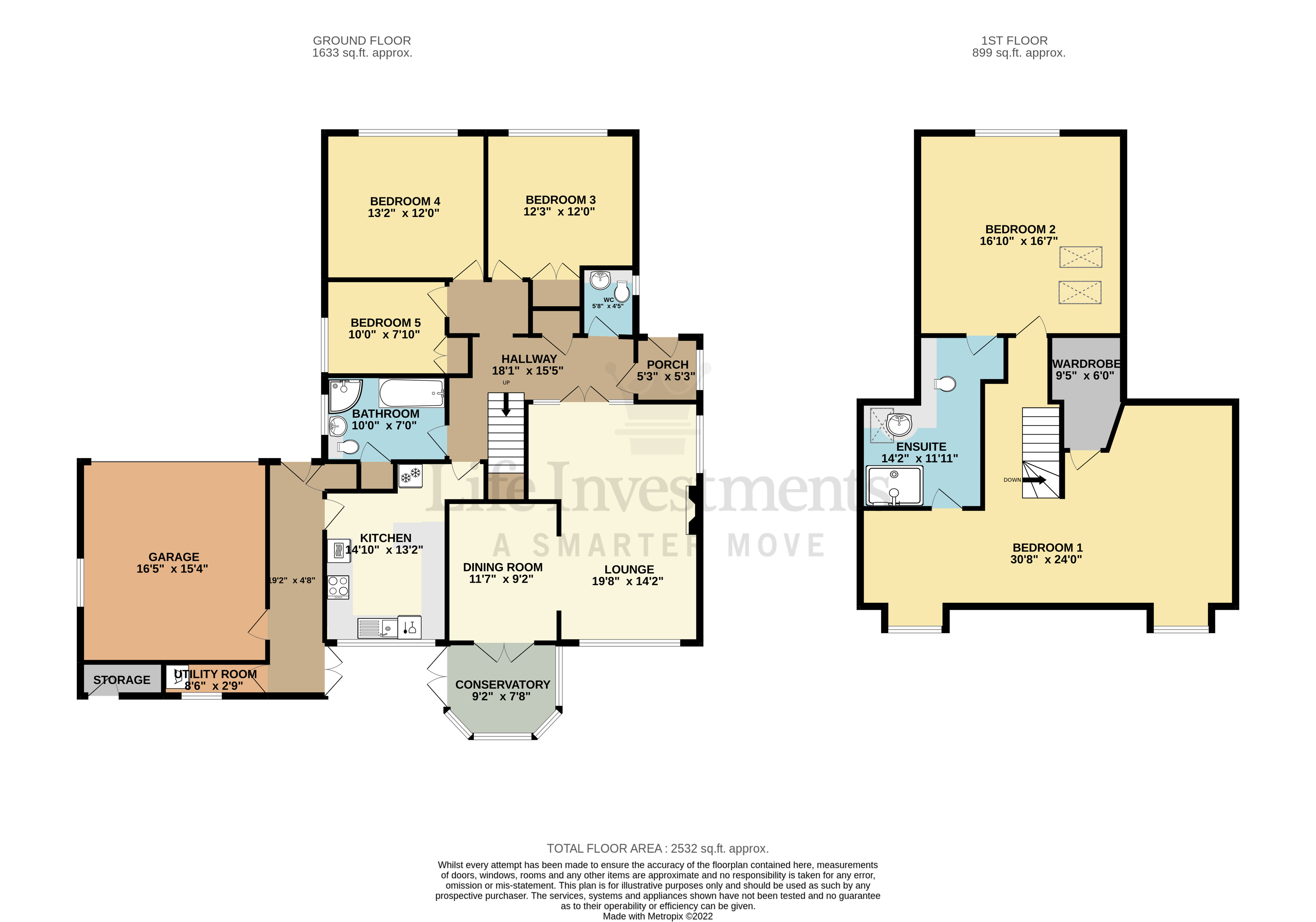 Floorplans For Old Rectory Close, Churchover, Rugby