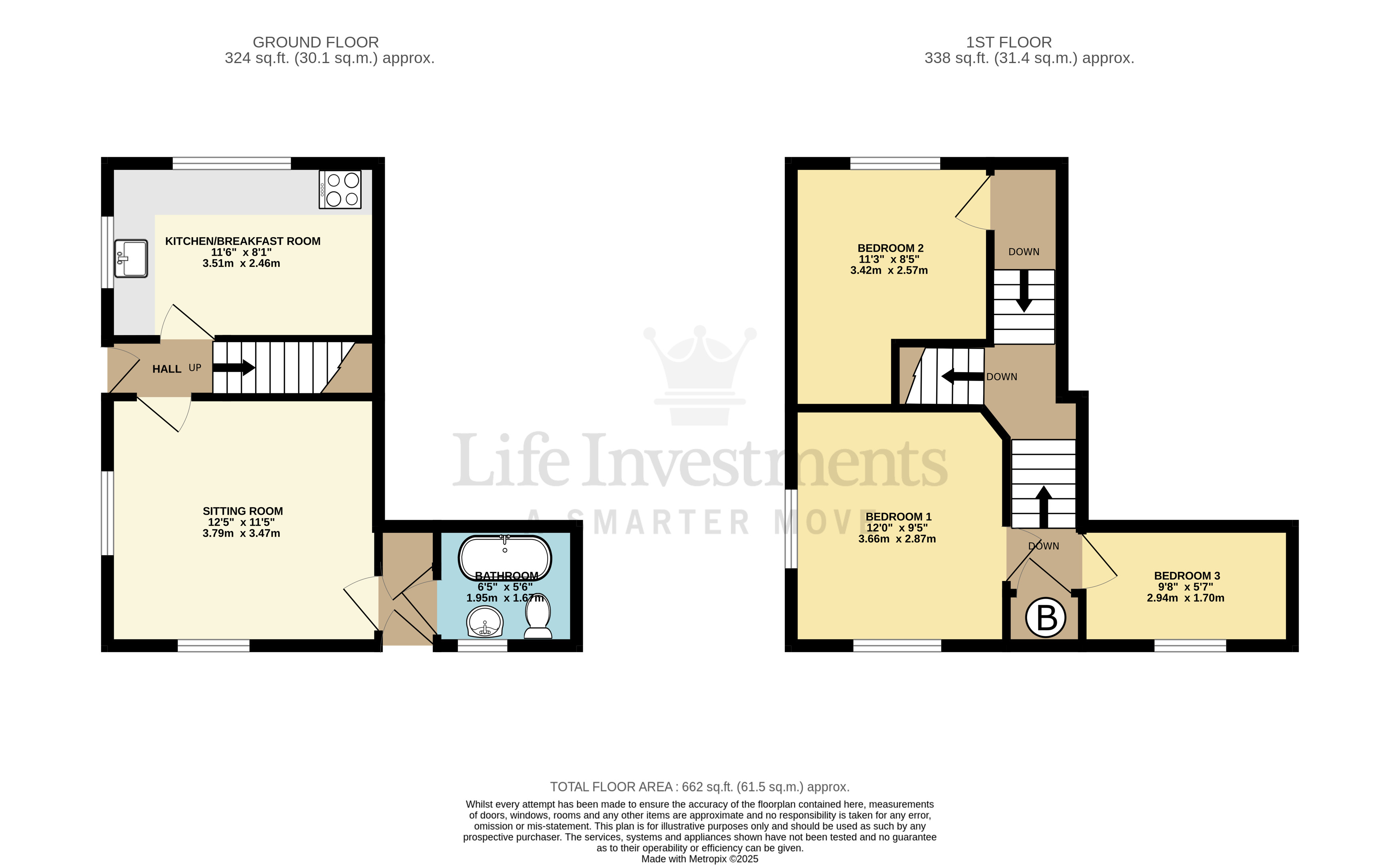 Floorplans For Lutterworth Road, Shawell, Lutterworth