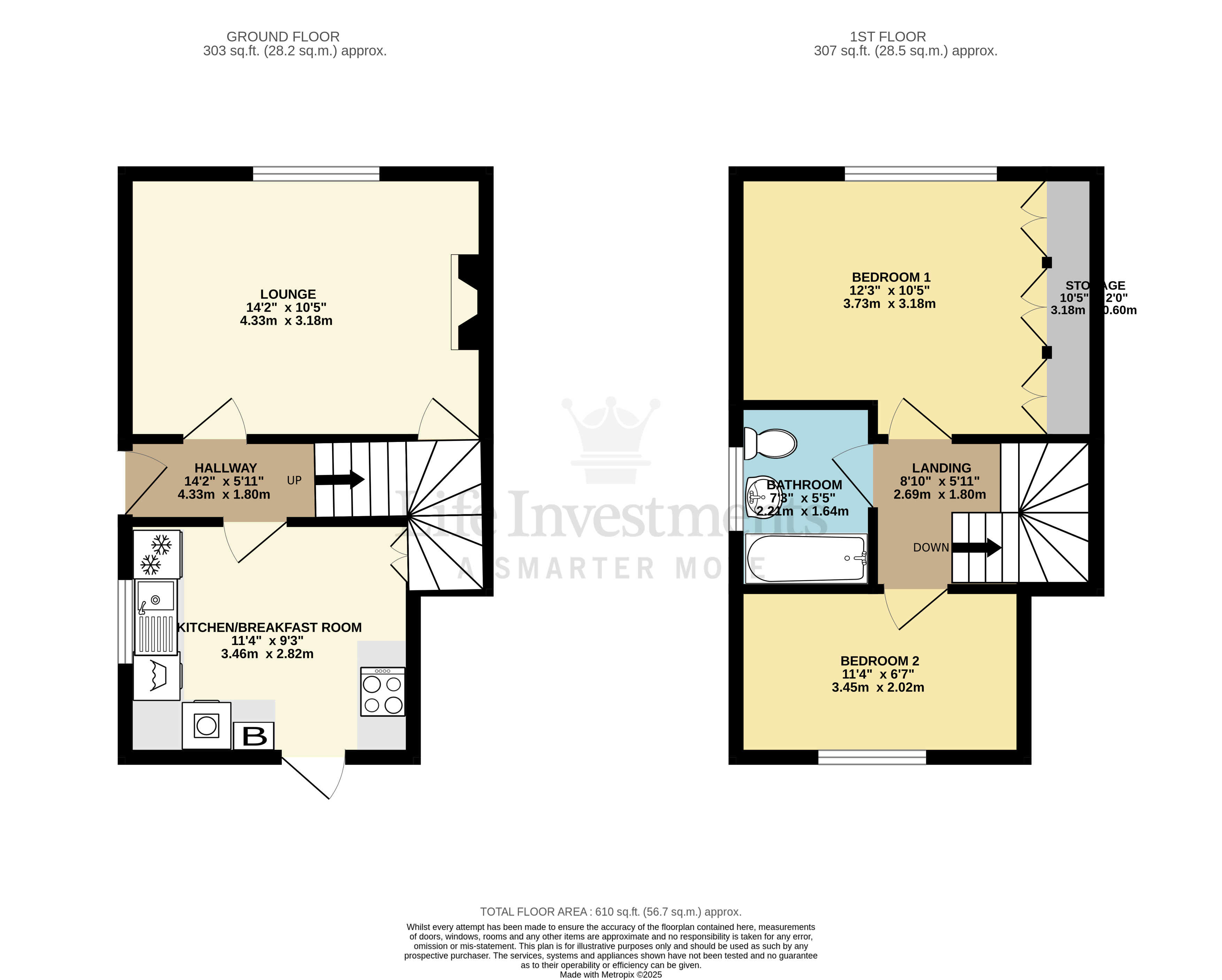 Floorplans For Steele Street, Rugby