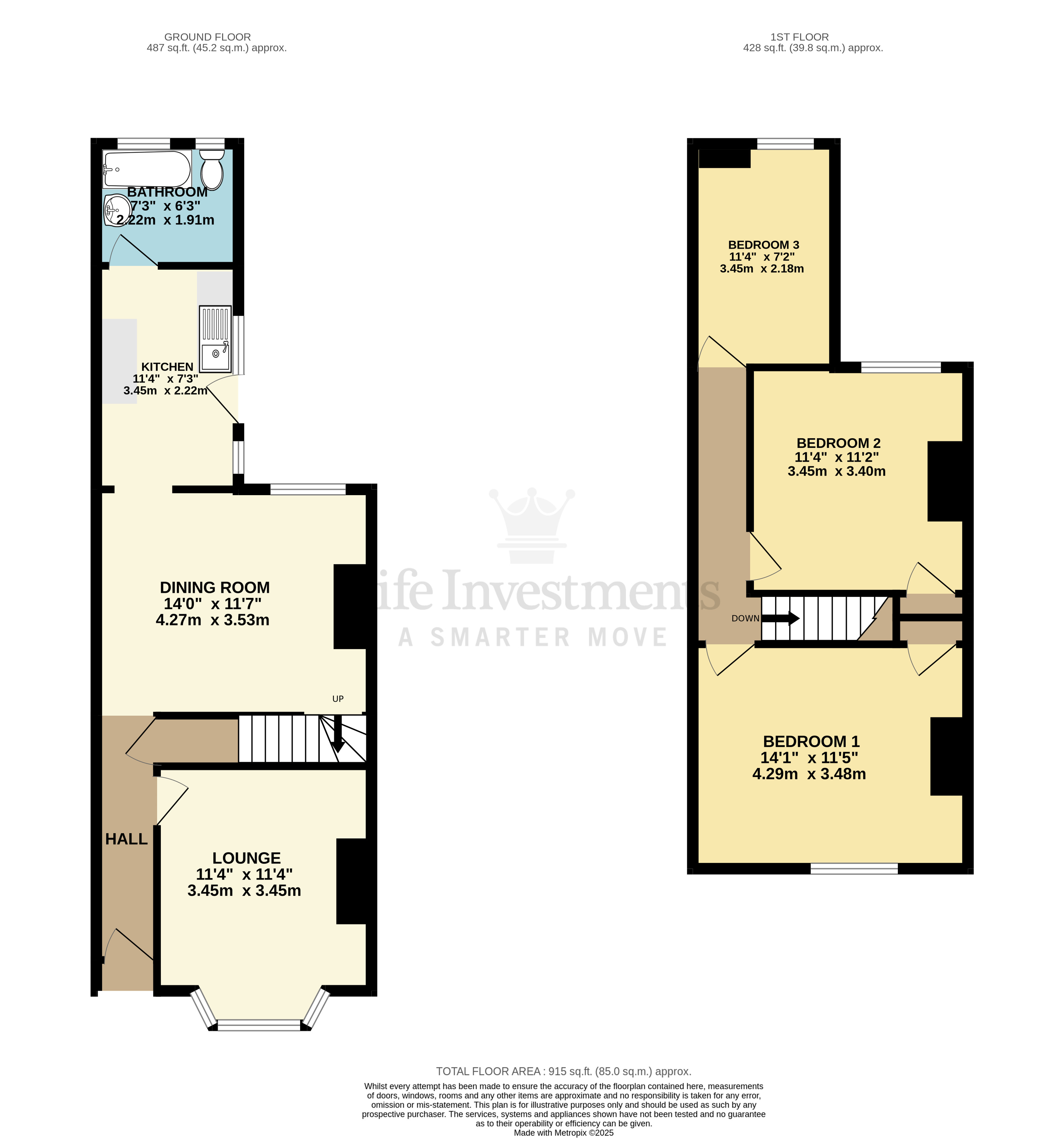 Floorplans For Lawford Road, Rugby