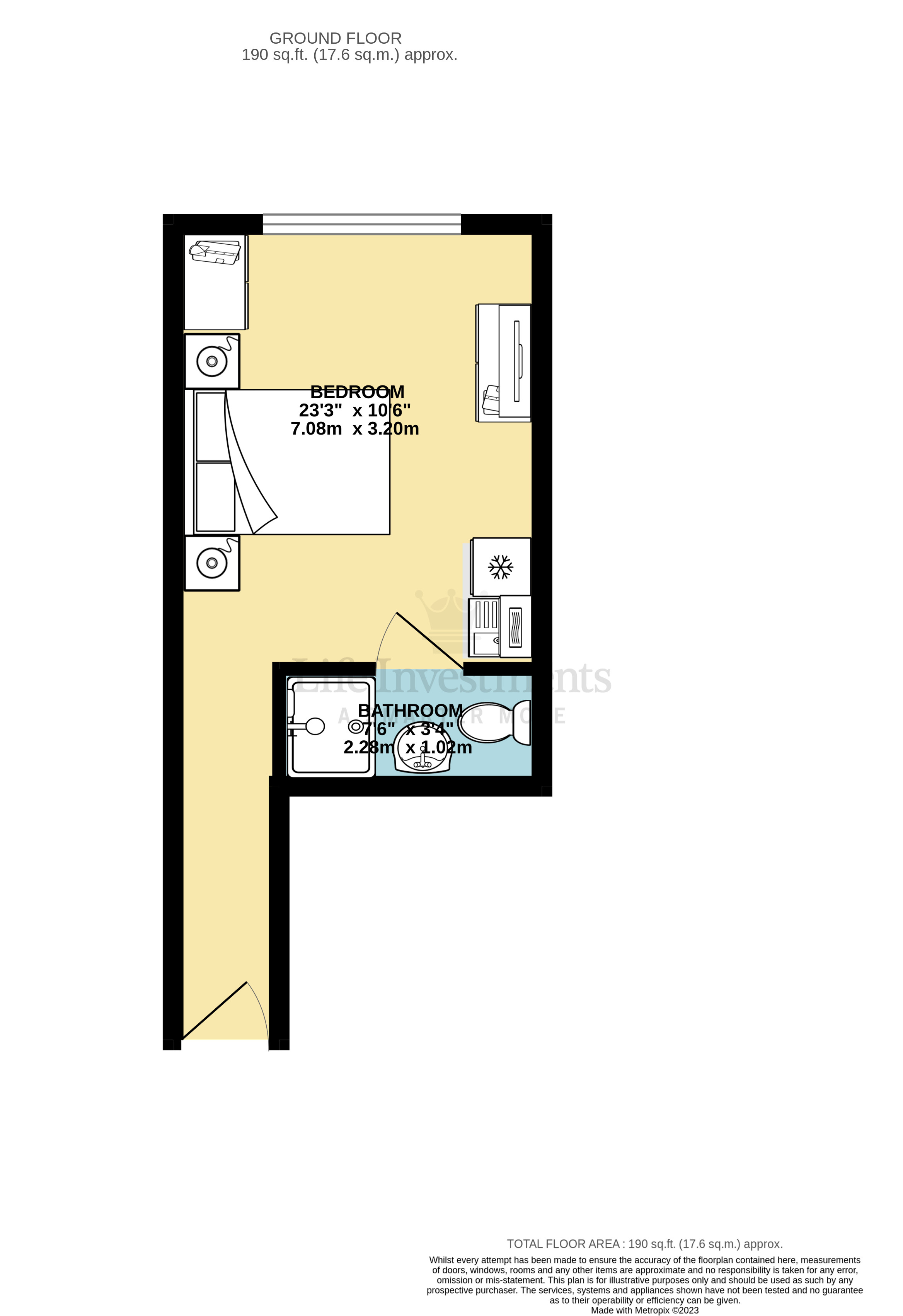 Floorplans For 24 Regent Place, Rugby