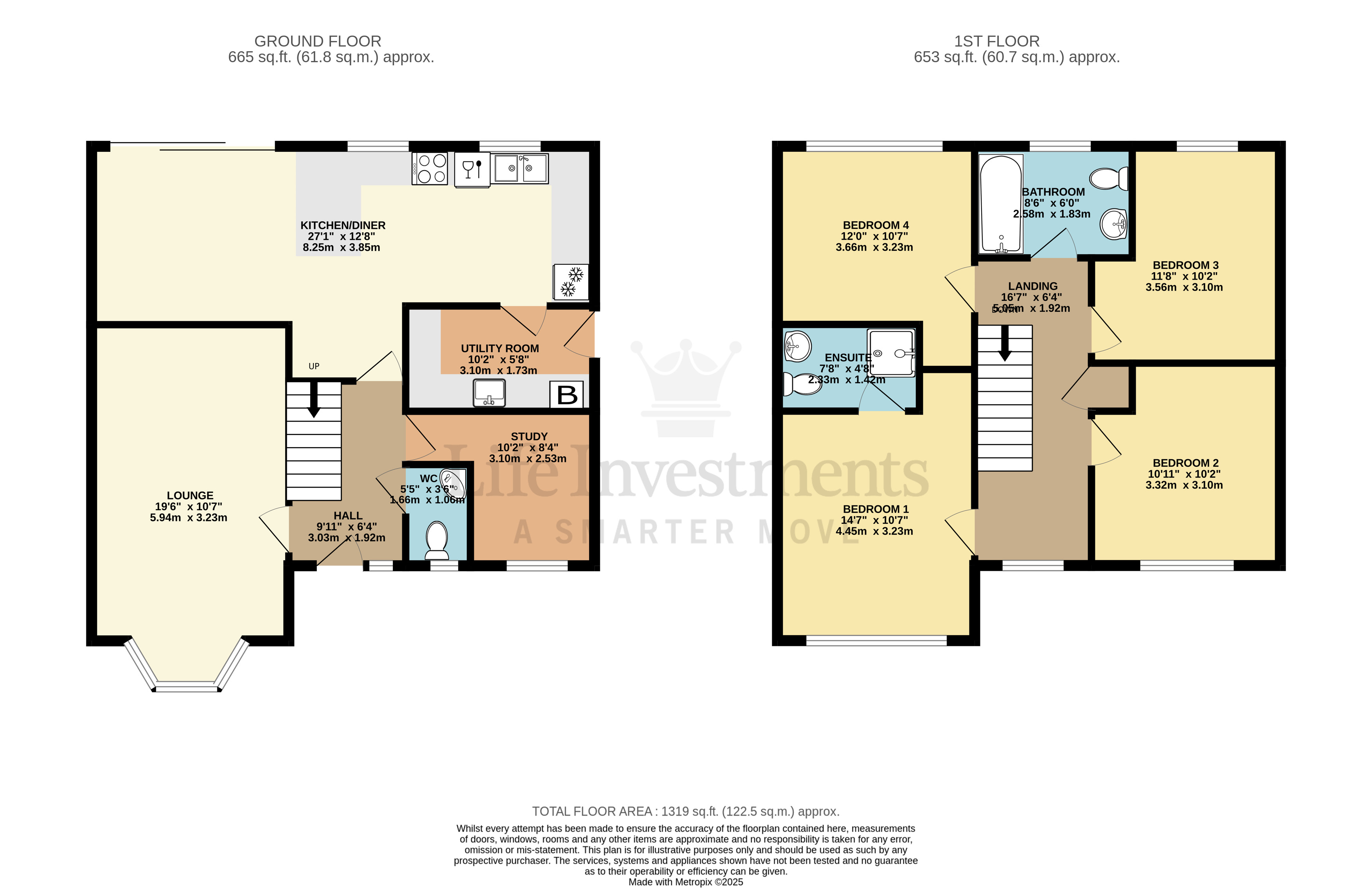 Floorplans For Bilton Road, Rugby