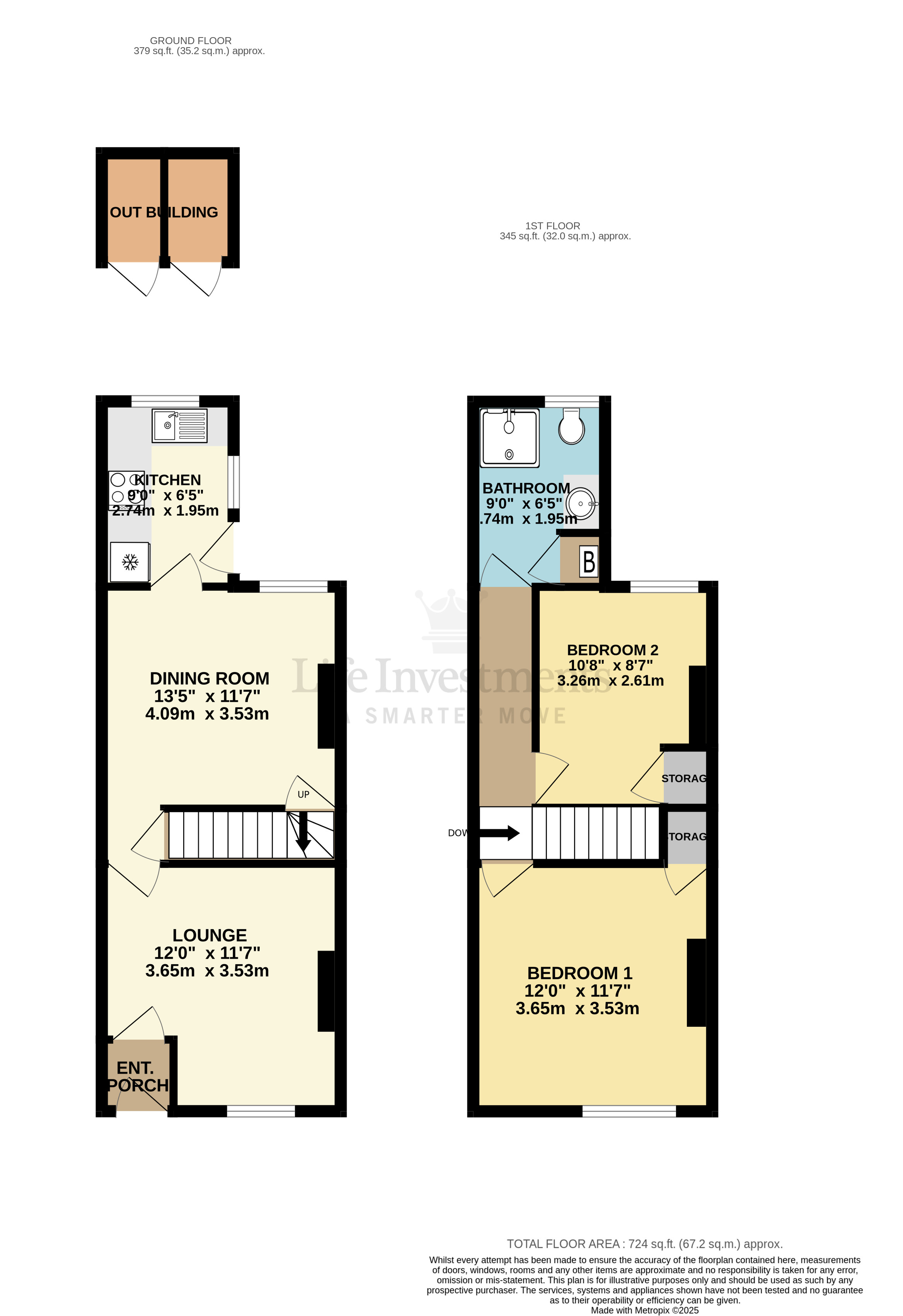 Floorplans For Bennett Street, Rugby