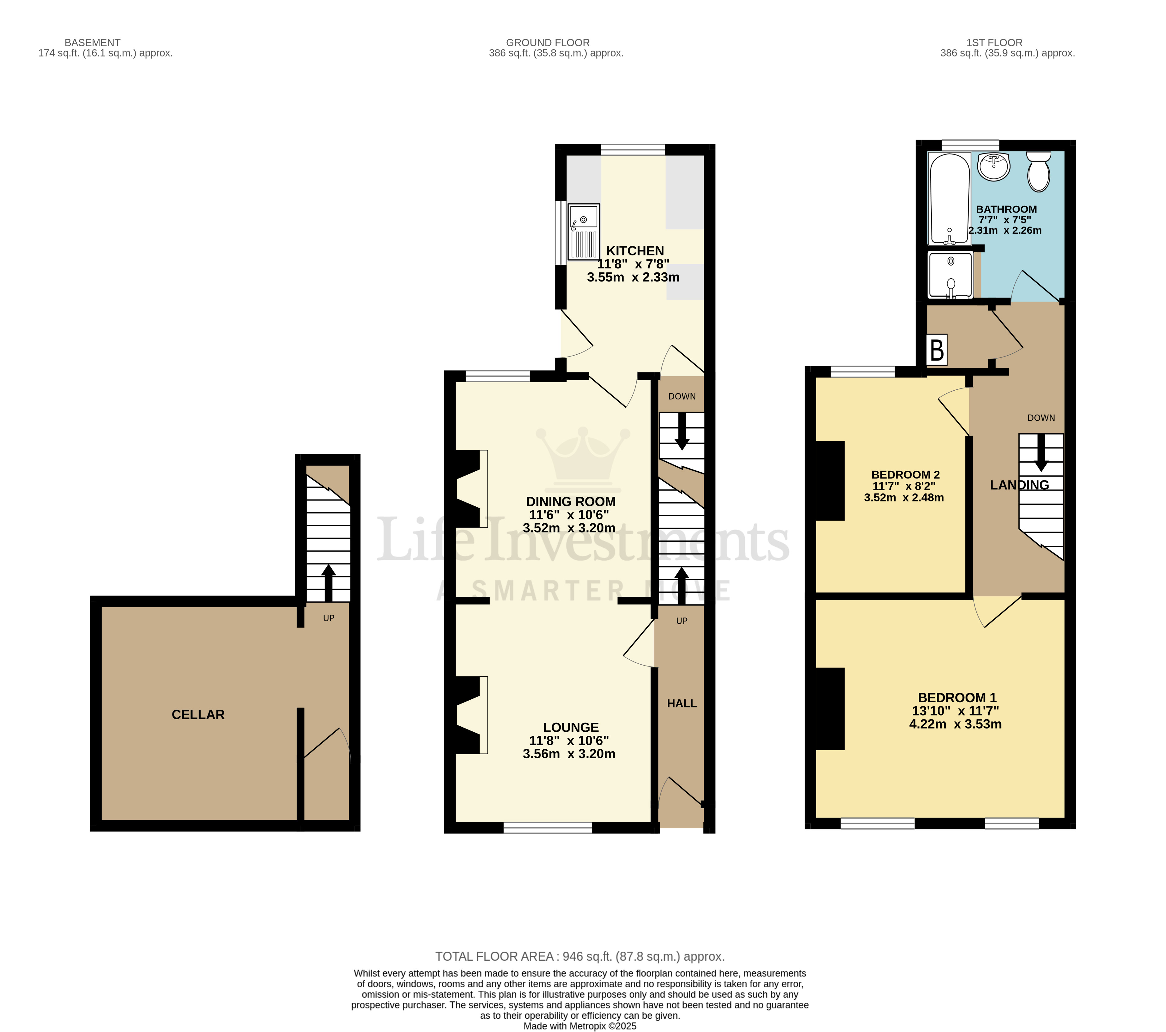 Floorplans For Victoria Street, Rugby