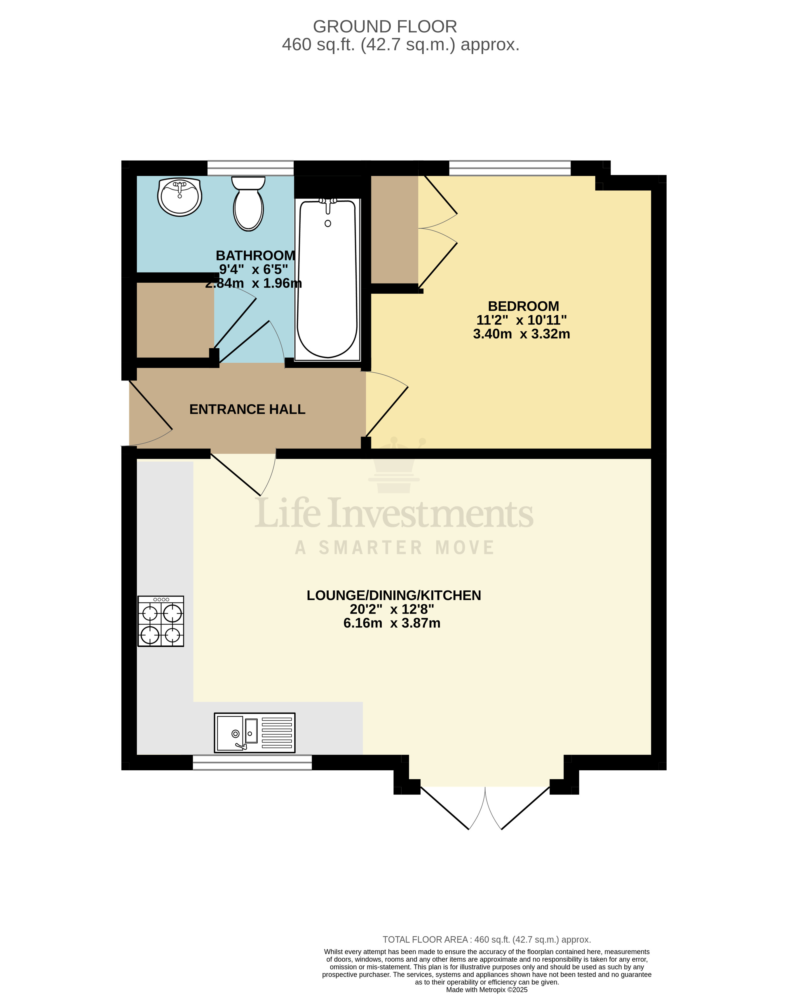Floorplans For Grove House, Anton Close, Rugby