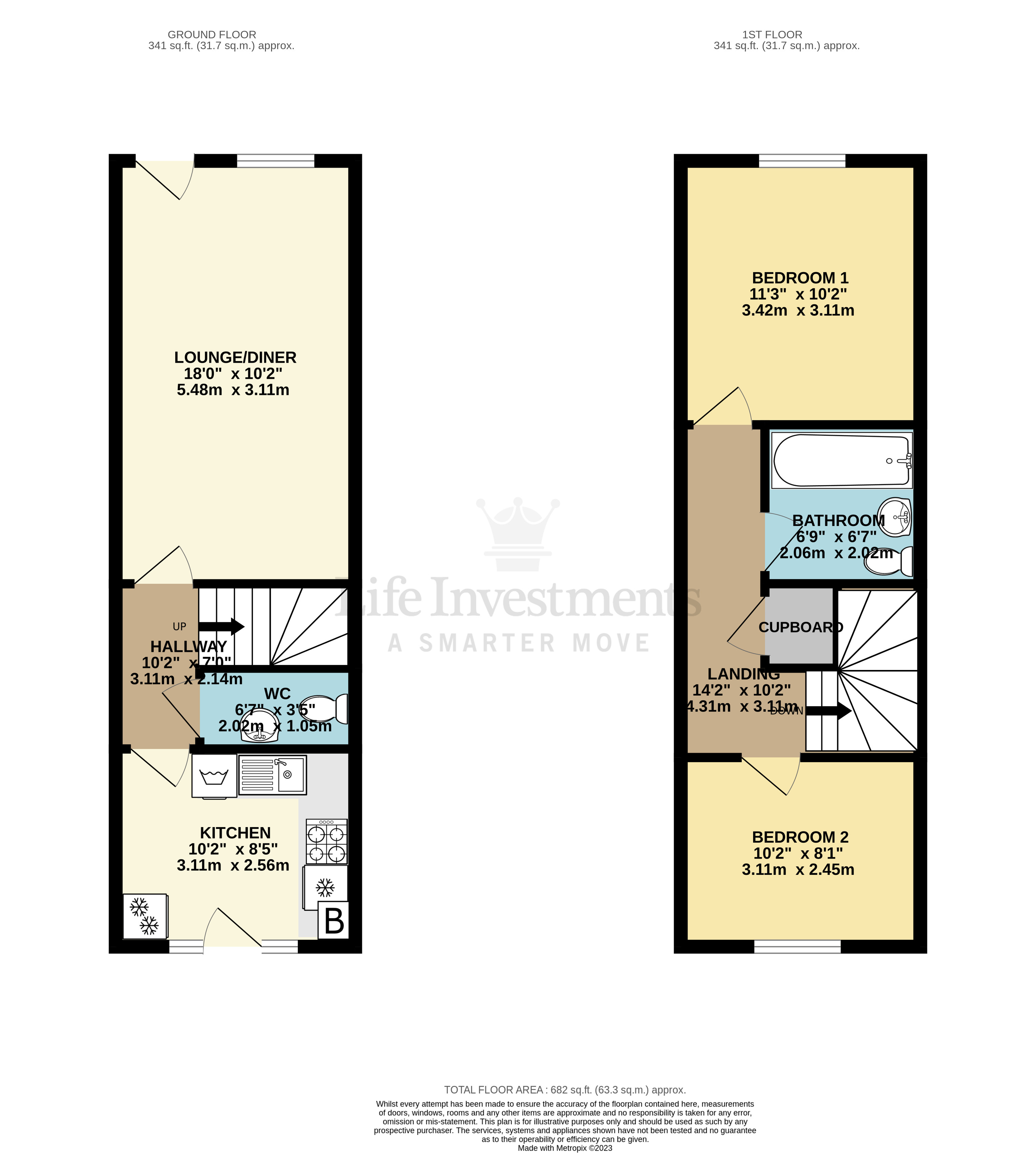 Floorplans For Princes Street, Rugby