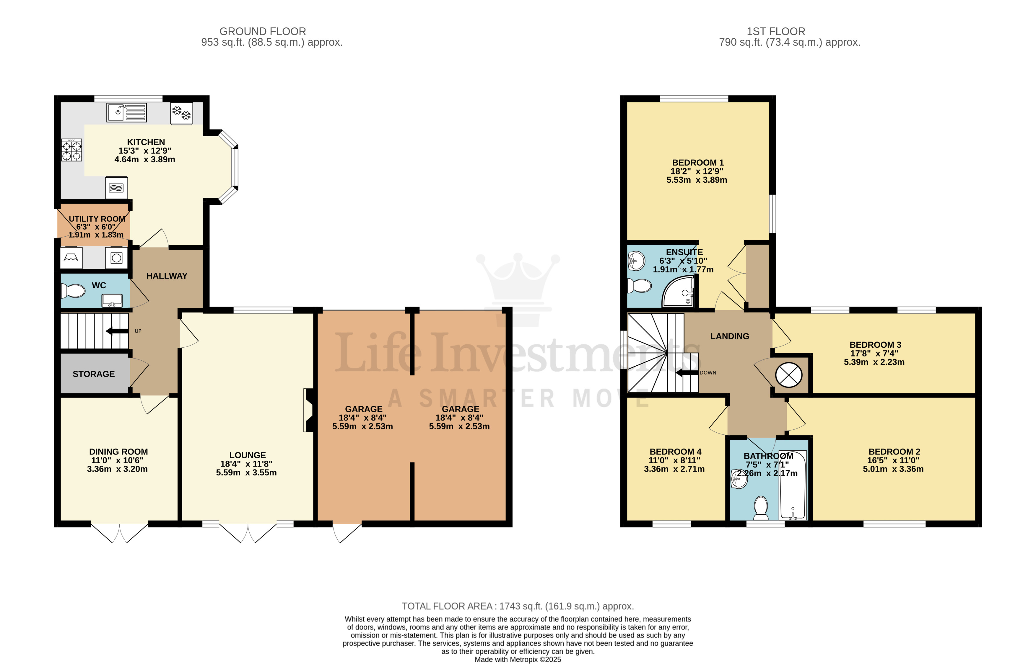 Floorplans For Great Orme Close, Rugby
