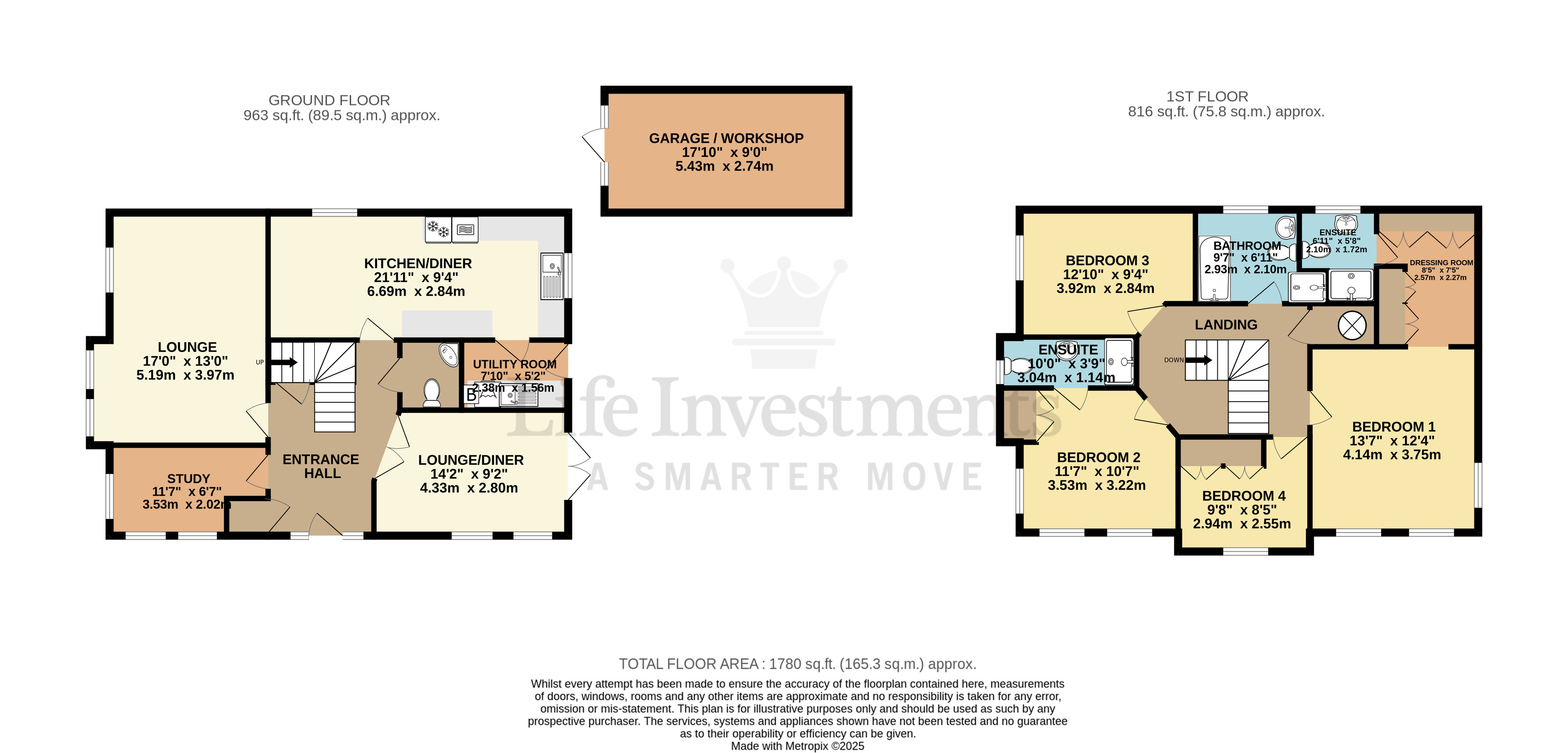 Floorplans For Stowe Walk, Daventry