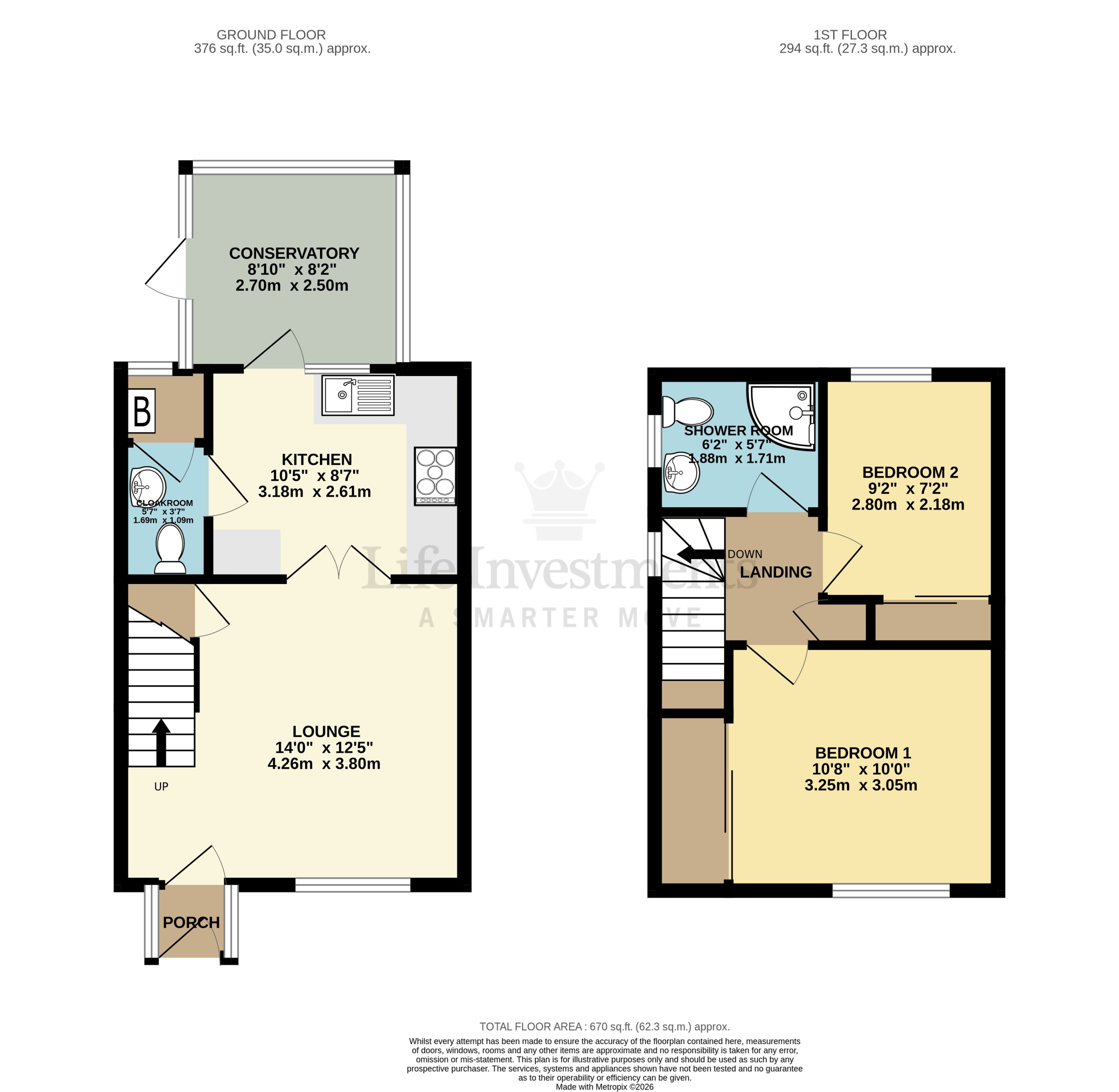 Floorplans For Charlotte Close, Nuneaton