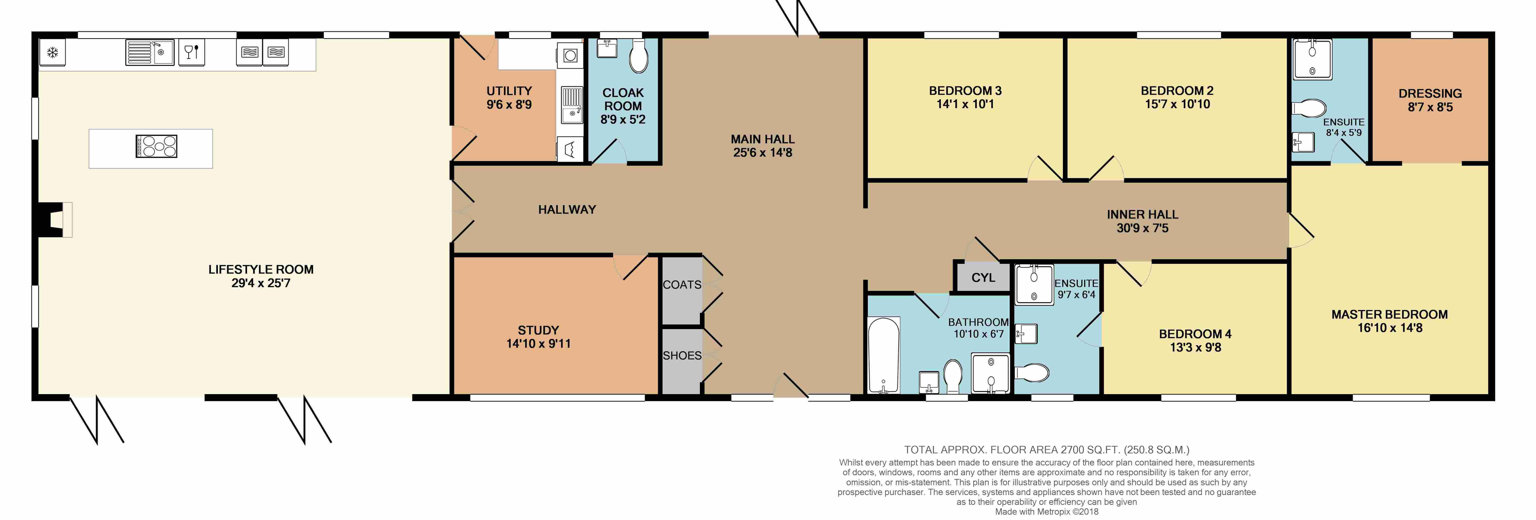 Floorplans For Catthorpe Road, Shawell, Lutterworth