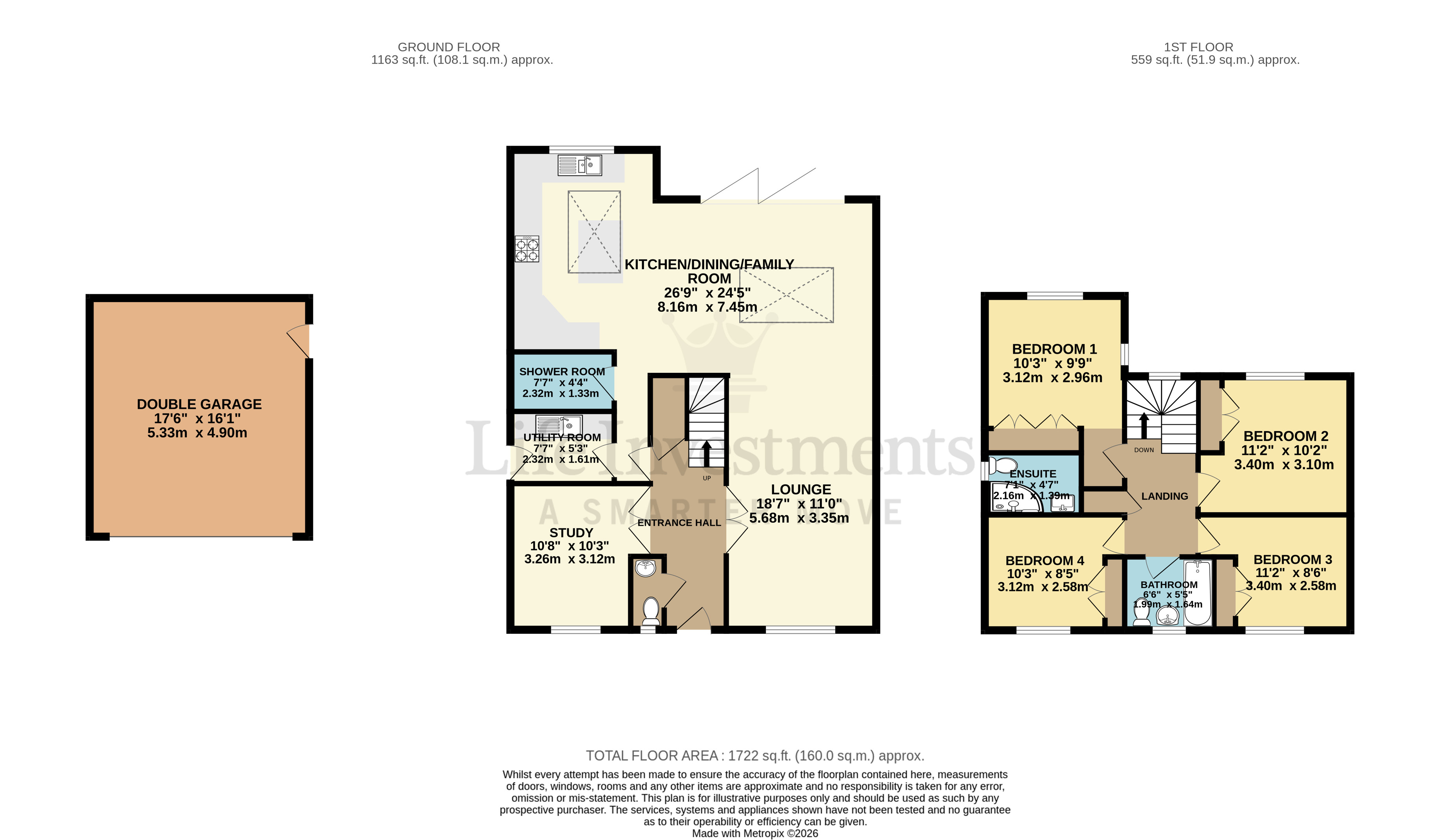 Floorplans For Mallow Way, Rugby