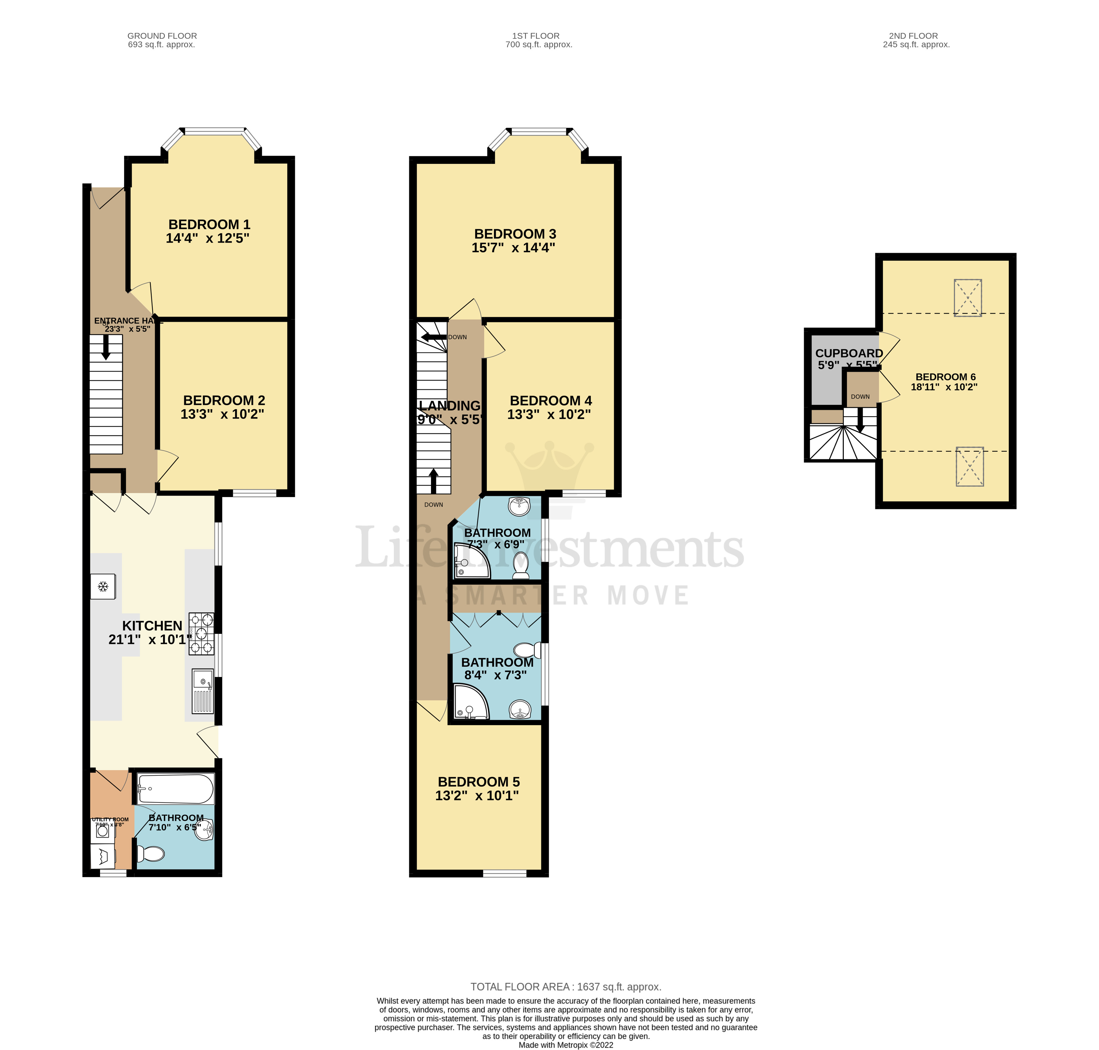 Floorplans For Murray Road, Rugby