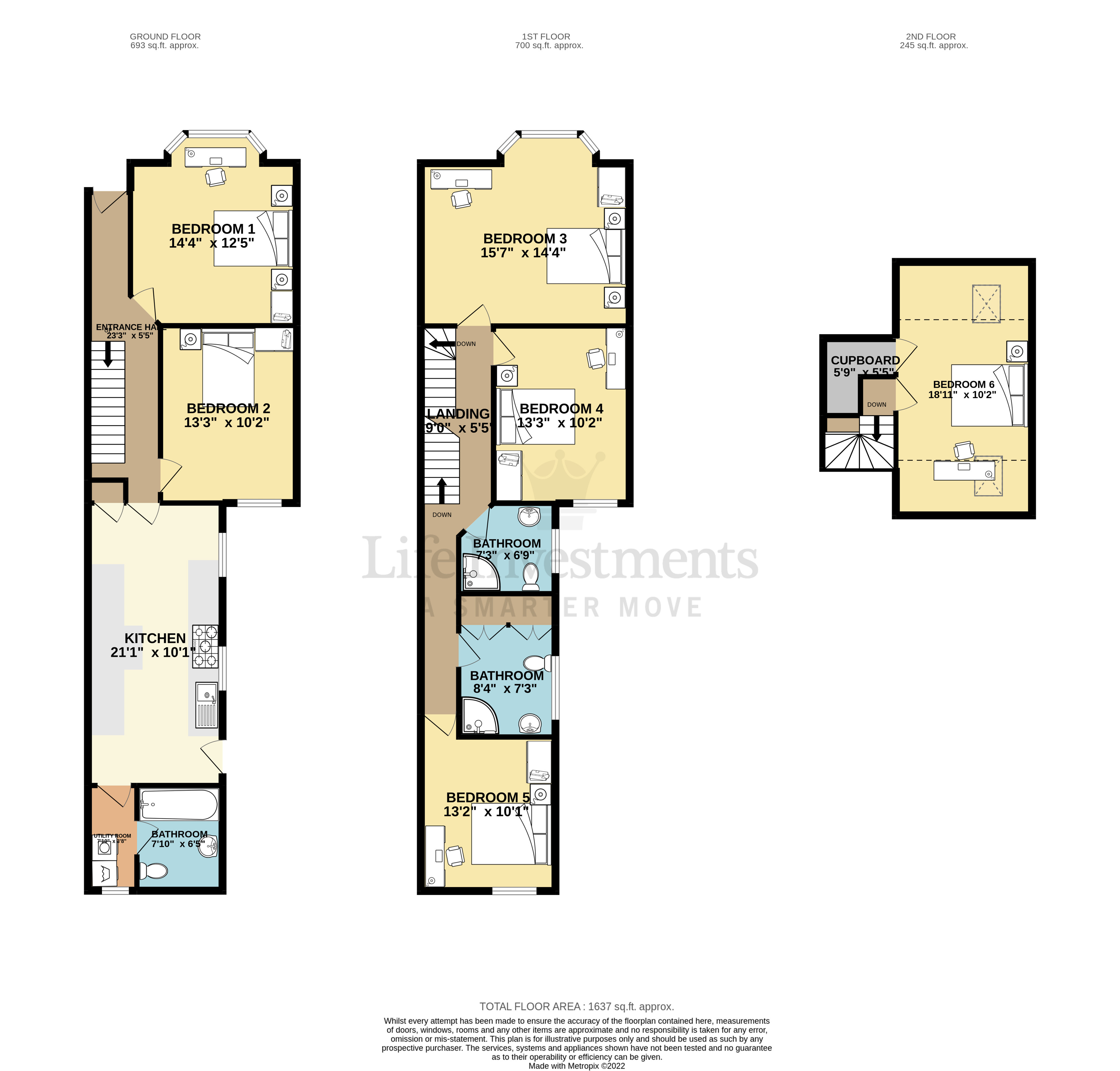 Floorplans For Murray Road, Rugby